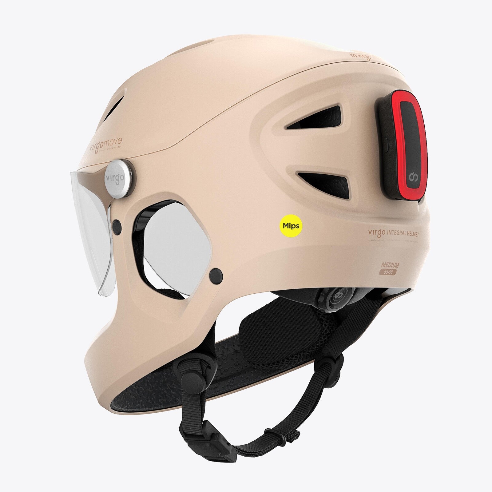 Virgo Integral Mips - Casque Intégral Urbain