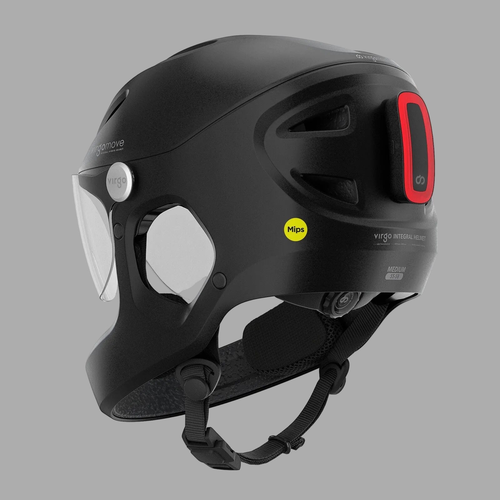 Virgo Integral Mips - Casque Intégral Urbain